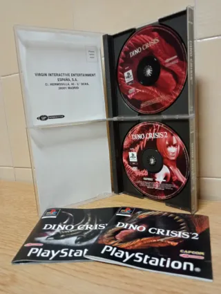 🇪🇸 Dino Crisis 1 y 2 Ps1