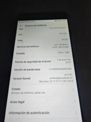 Huawei P8 Lite 2017 16GB