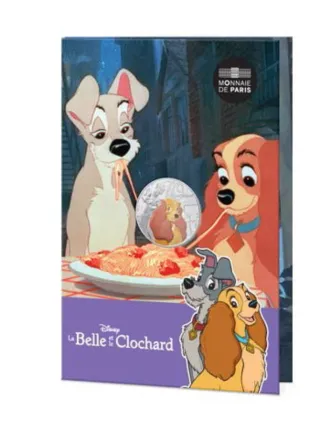 Francia 2025 moneda plata 10€ Dama y Vagabundo