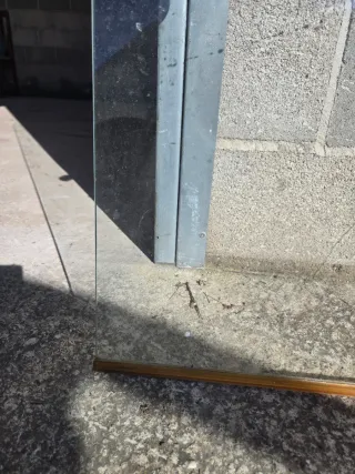 Mampara Ducha Cristal Vintage Bañera 115x75