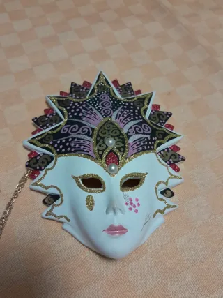 Coppia maschere carnevale