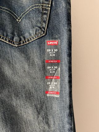 Pantalones Levi's 511 Slim Fit Nuevos