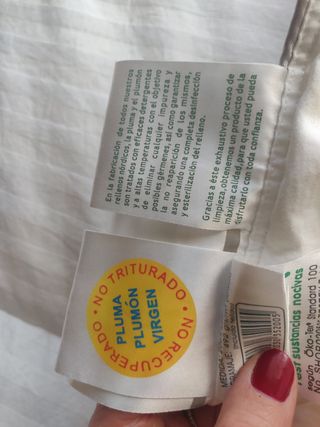 Edredón nórdico plumas Ganso Icelands