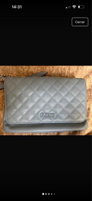 Bolso Guess Acolchado Azul