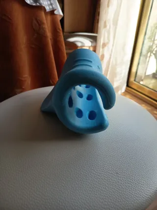 Corrector cervical azul