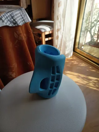 Corrector cervical azul