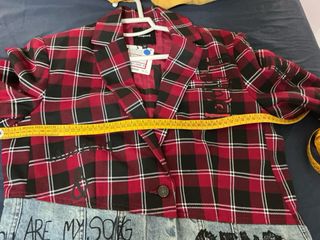 Chaqueta Desigual vaquera bicolor talla 42