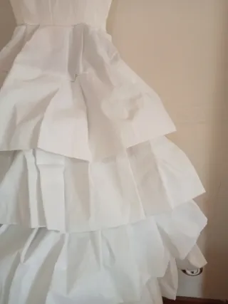 Cancán Novia Talla M Blanco