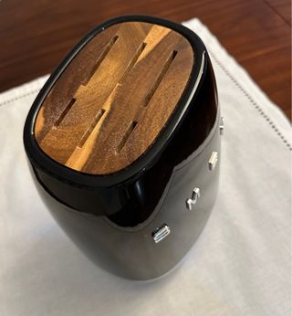 Bloco de Facas SMEG Preto