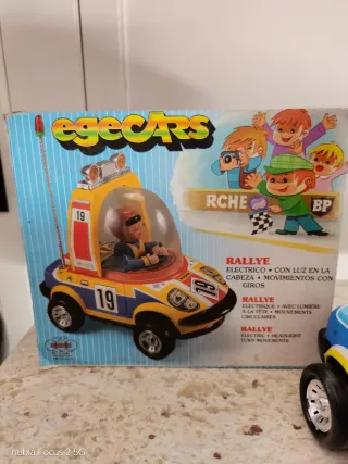 Coche Policía EGE Años 70 Eléctrico