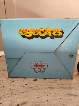 Coche Policía EGE Años 70 Eléctrico