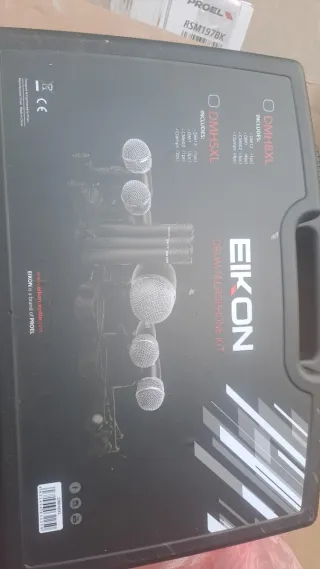 Kit de micrófonos Eikon para batería
