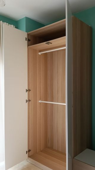 Armario IKEA PAX Blanco/Madera