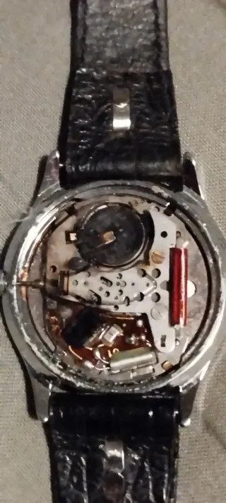 Reloj Kelton Timex Quartz Blanco/Negro no funciona