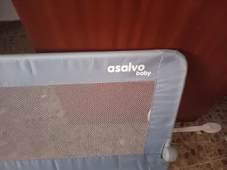 Barrera de Cama Infantil Gris