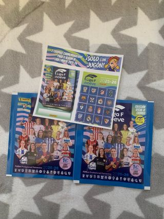 Cromo conmemorativos Liga F Moeve 2025-26.