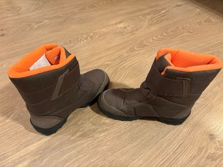 Botas de Nieve Talla 37 Marrón y Naranja