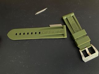 Cinturino per orologio Panerai verde oliva