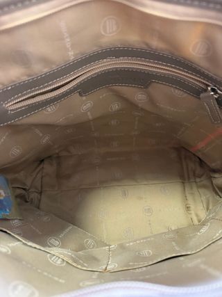 Borsa a tracolla a righe