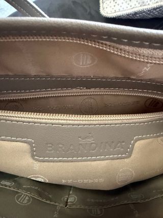 Borsa a tracolla a righe