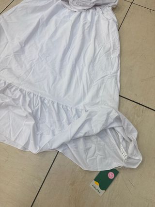 Vestido largo blanco HALARA Talla L