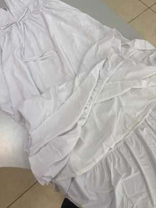 Vestido largo blanco HALARA Talla L