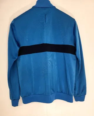 Chaqueta Adidas Vintage Y2K Azul y Blanca Talla XS