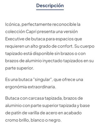 Butaca diseño Andreu World