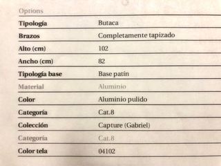 Butaca diseño Andreu World