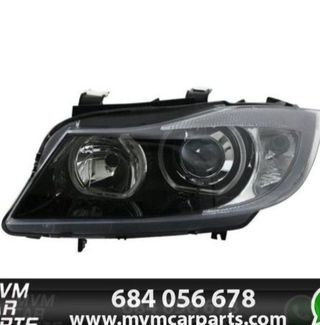 Faros Angel eyes para BMW E90 look Xenon