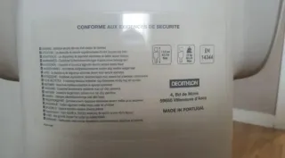 Silla de paseo para bicicleta