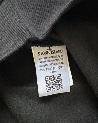 Sudadera Stone Island Negra