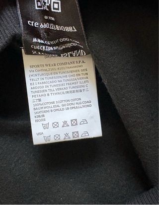 Sudadera Stone Island Negra