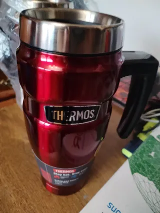 Taza Termo Thermos 47cl Rojo Cereza