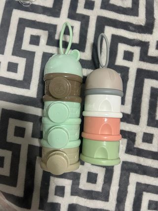 Casitos leche bebes apilables