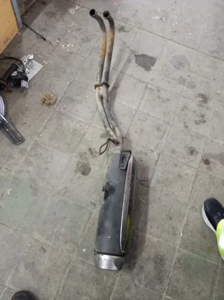 Tubo escape Yamaha tmax 500 04_07 de serie