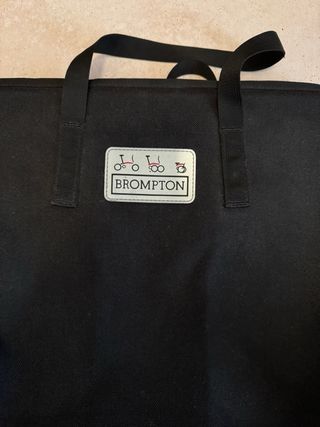 Cesta frontal original Brompton negra