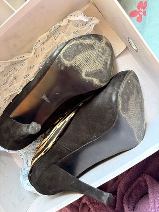 Zapatos Guess Tacón Animal Print