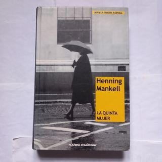 Lote de 2 libros de Henning Mankell