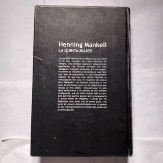 Lote de 2 libros de Henning Mankell