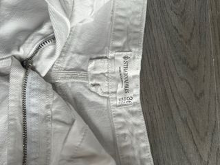 Pantalones vaqueros cortos blancos