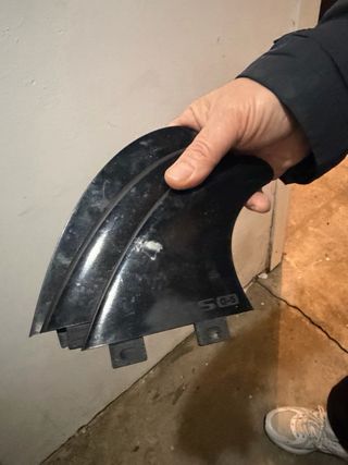 Tabla de surf + Funda Foto: no es sucio, es la cer