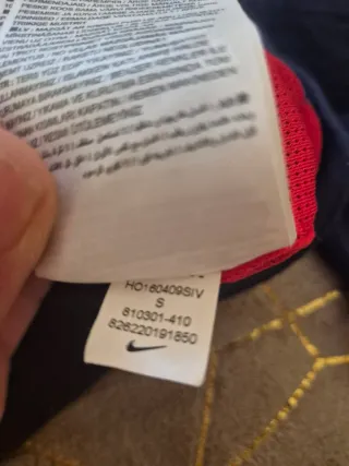 Chaqueta Nike PSG Azul y Roja