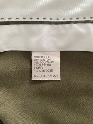 Pantalones Massimo Dutti Verde Caqui