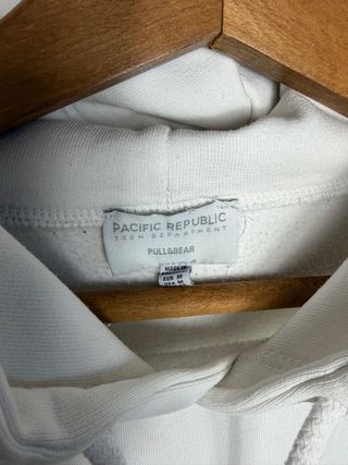 Sudadera Pull&Bear Blanca