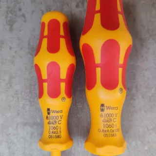 Destornilladores Wera Aislados 1000V