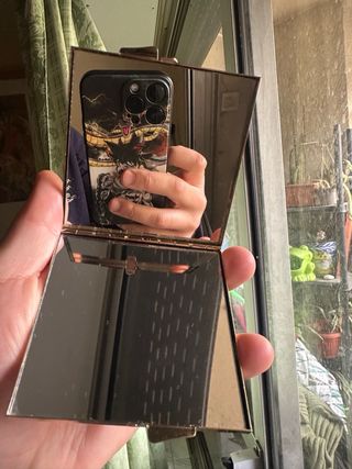 Espejo decorativo con escena