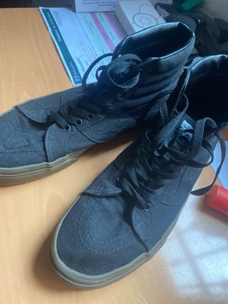 Zapatillas Vans Sk8 Hi Negras Talla 42.5