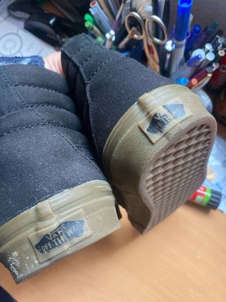 Zapatillas Vans Sk8 Hi Negras Talla 42.5