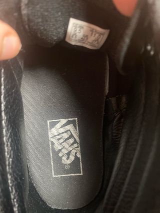 Zapatillas Vans Sk8 Hi Negras Talla 42.5